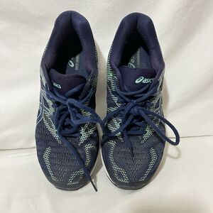 ASICS Gel-Nimbus 20 Women's Size 9 Indigo Blue/Green Athletic Running Shoes